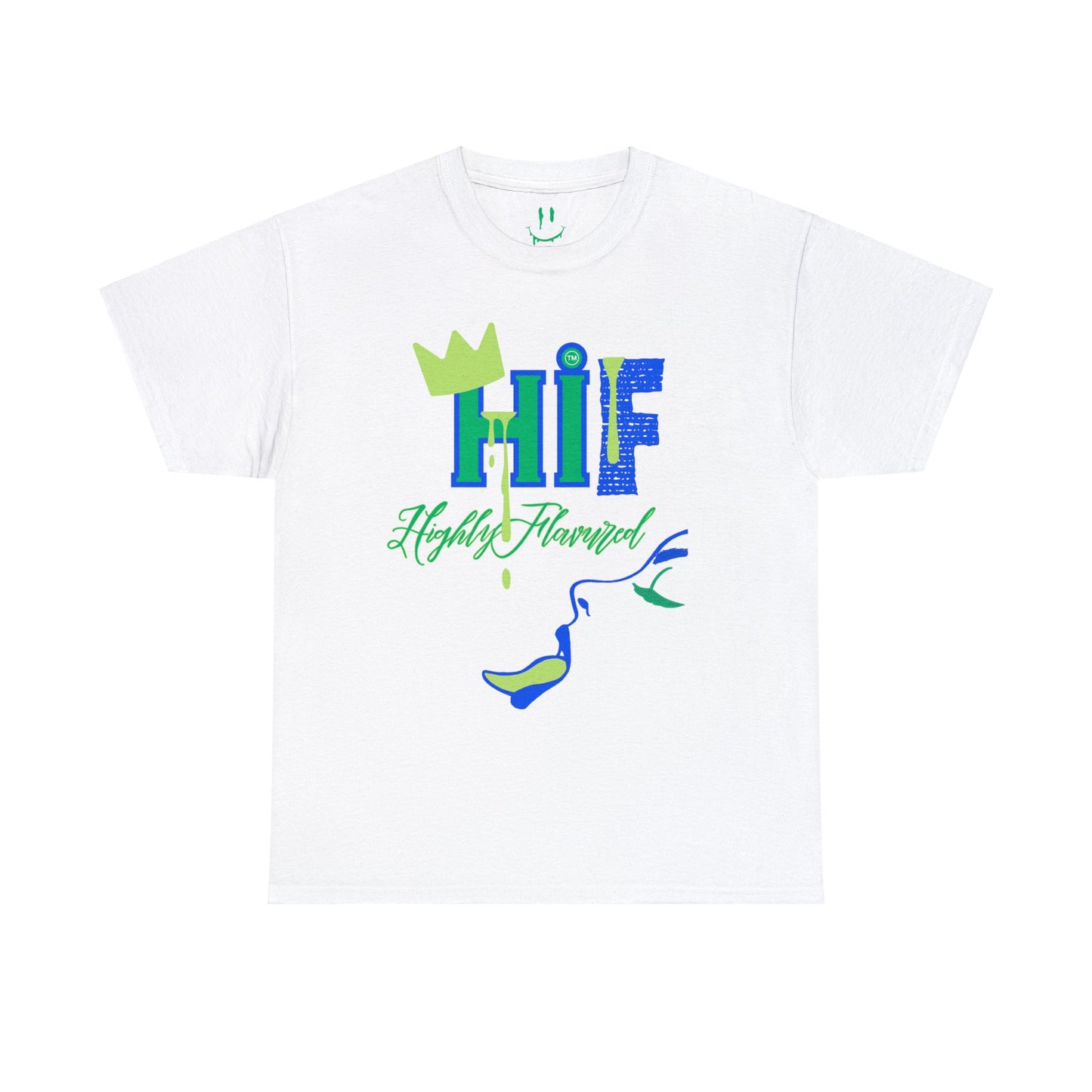 “Savory” Blue/Green/Lime Dunks tee