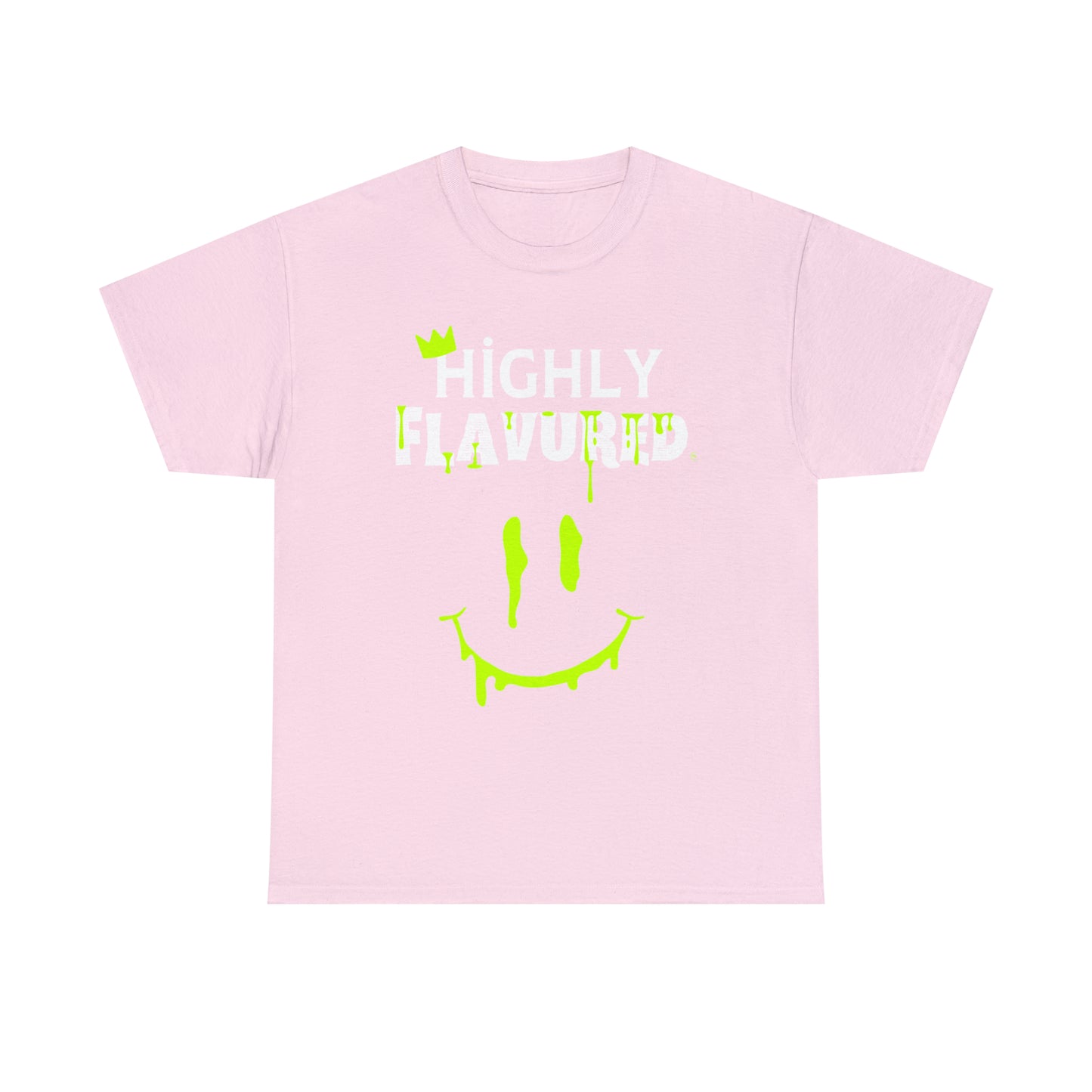 "Smighly" NEON GREEN Drip Tee