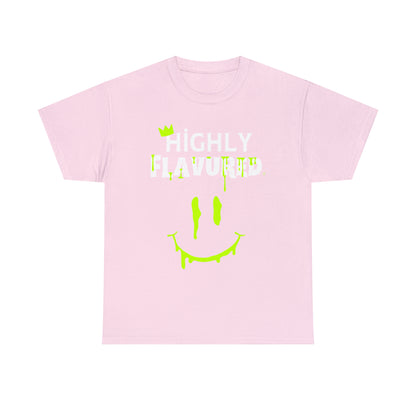 "Smighly" NEON GREEN Drip Tee