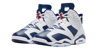 Jordan 6 Retro White/Midnight Navy “Savory” Tee