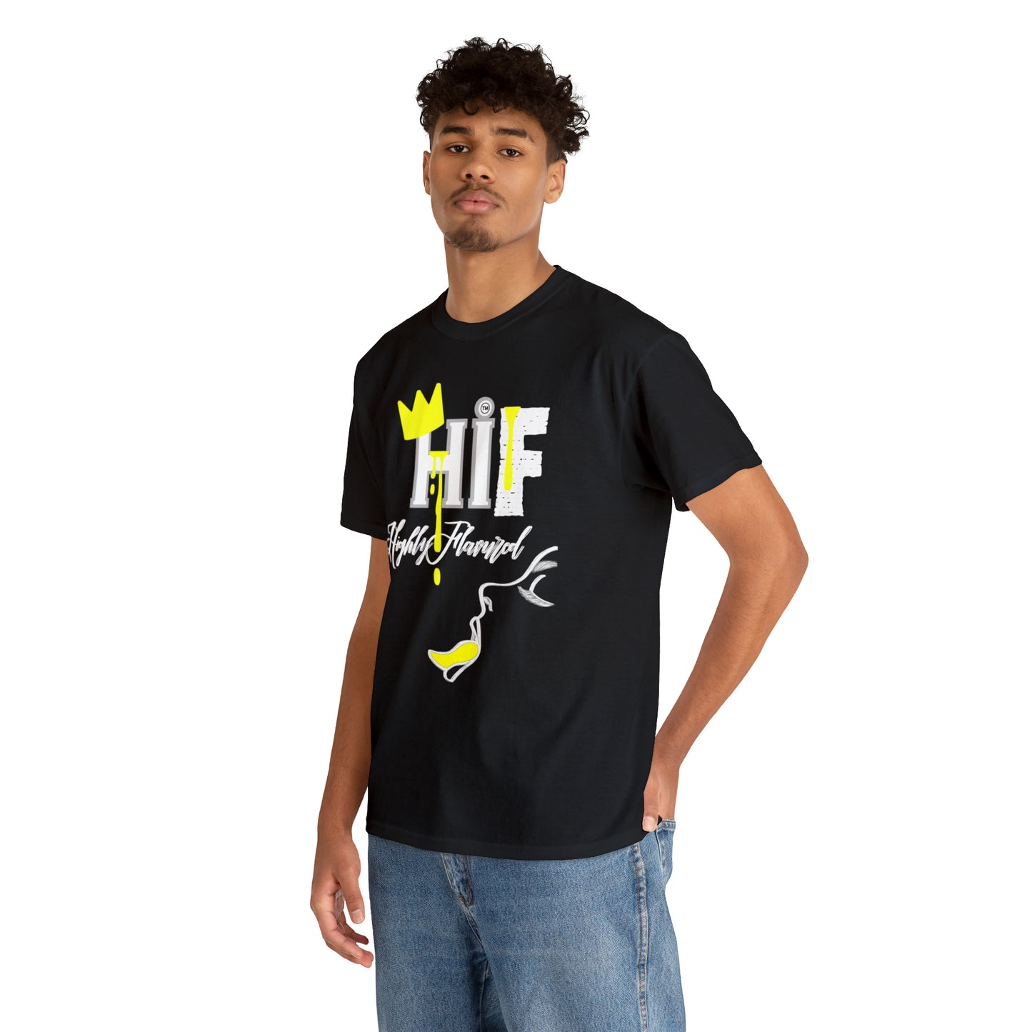 "Savory" YELLOW Drip Tee