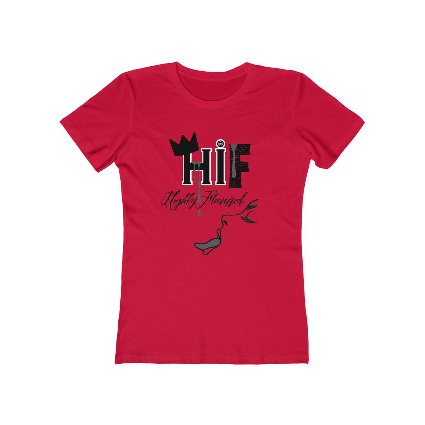 sample “Savory”  blk/red Women's Tee