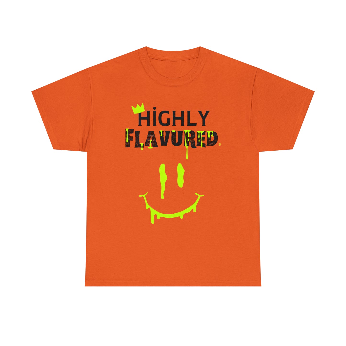 "Smighly" NEON GREEN Drip Tee