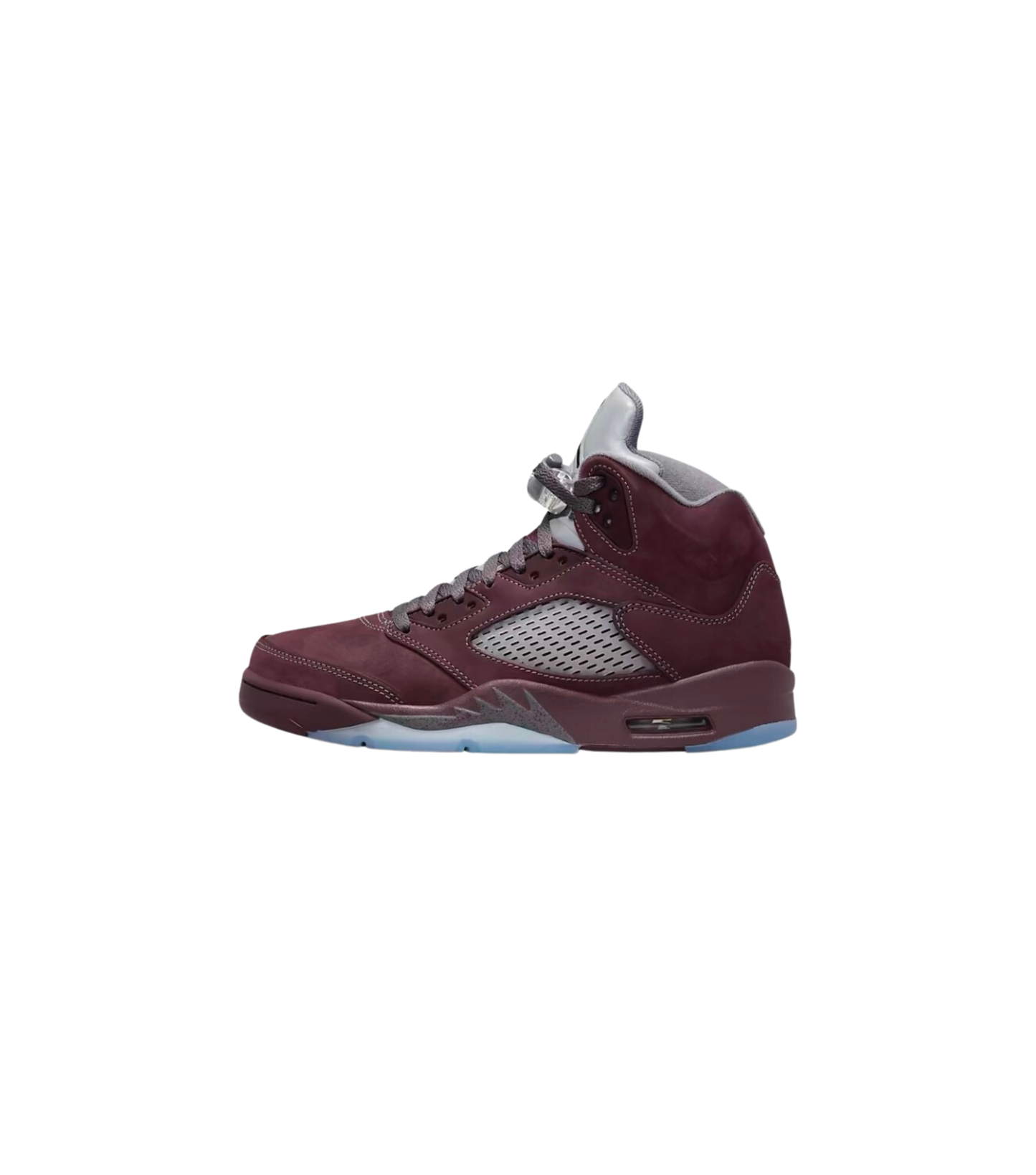 "Highly Flavured” Burgundy/Silver Jordan 5 Retro Hoodie