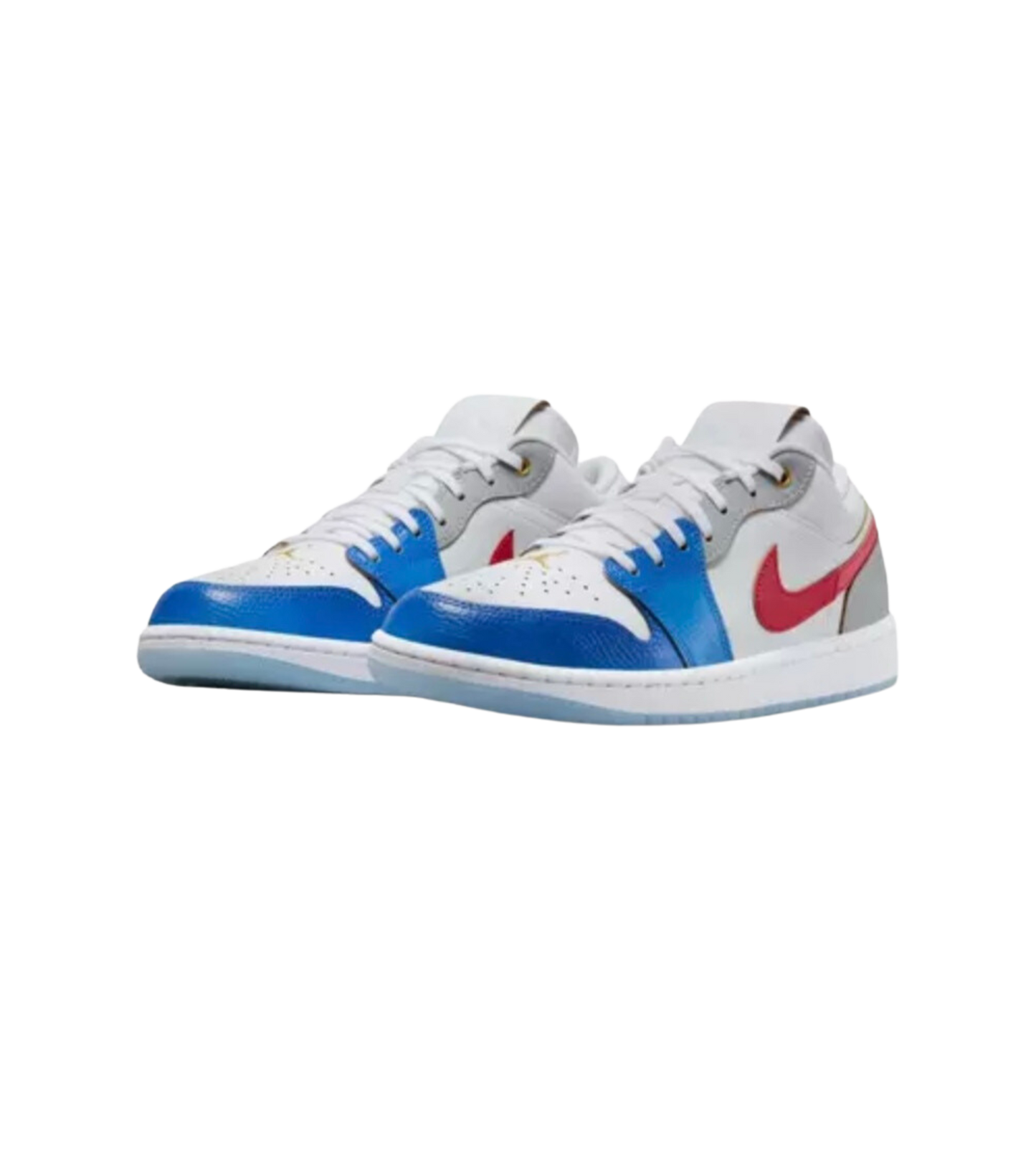 “Savory” Jordan 1 low WHT/RED/BLUE Tee Slim