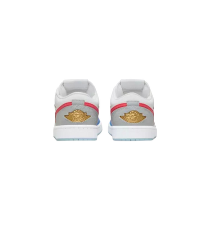 “Savory” Jordan 1 low WHT/RED/BLUE Tee Slim