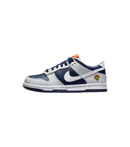 "Savory" Nike Dunk low NAVY/GRAY Tee