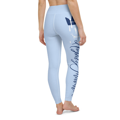 “HF” Navy Air Jordan 5 LB Yoga Leggings