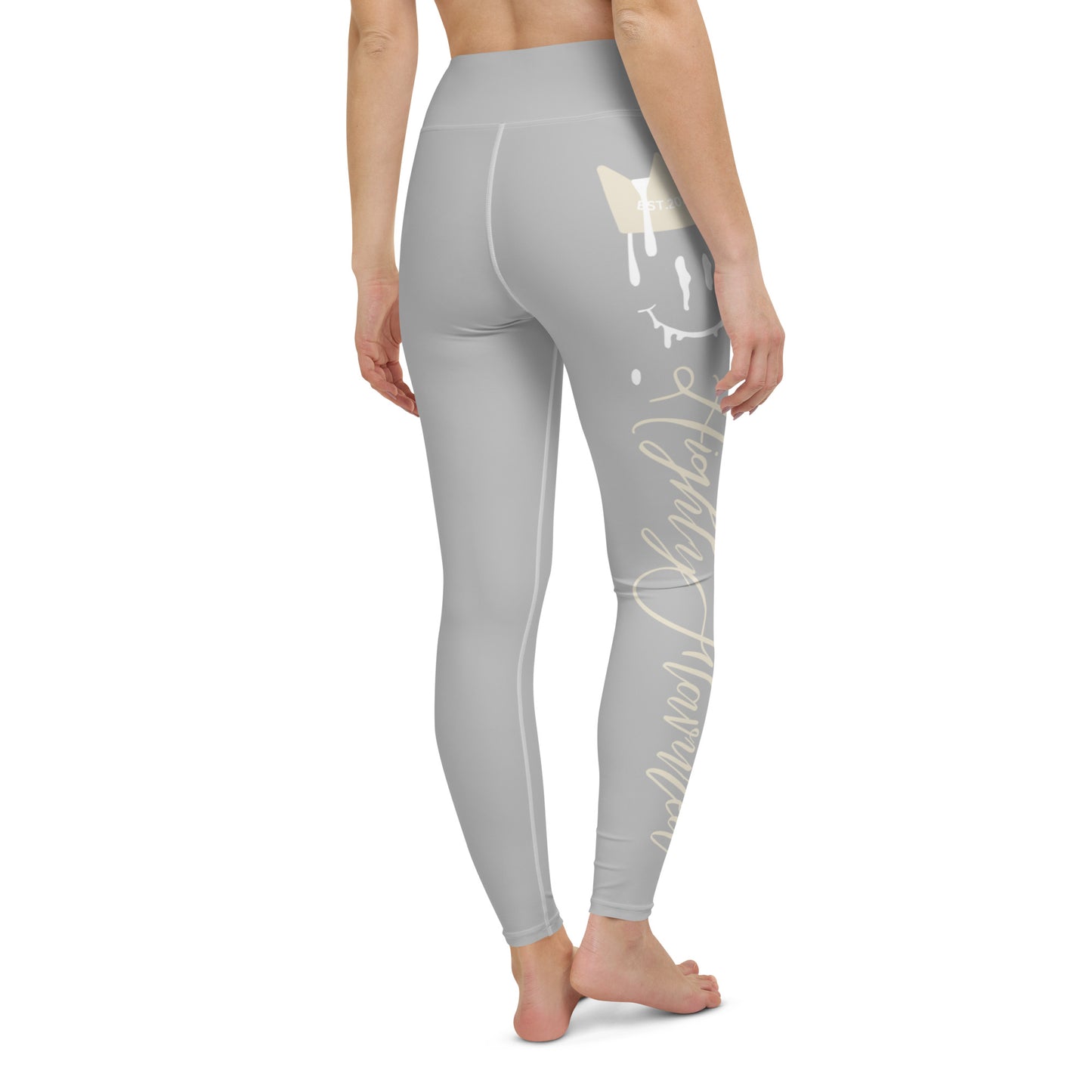 Grey “HF” Jordan 3 Craft Ivory Yoga Leggings