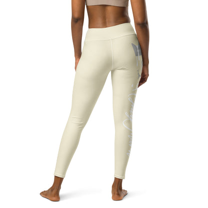 Ivory “HF” Jordan 3 Craft Yoga Leggings