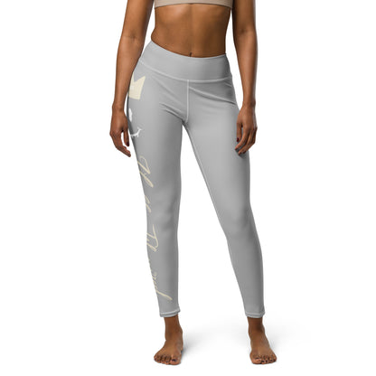 Grey “HF” Jordan 3 Craft Ivory Yoga Leggings