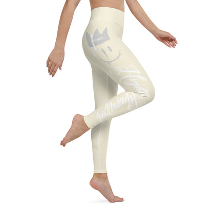 Ivory “HF” Jordan 3 Craft Yoga Leggings