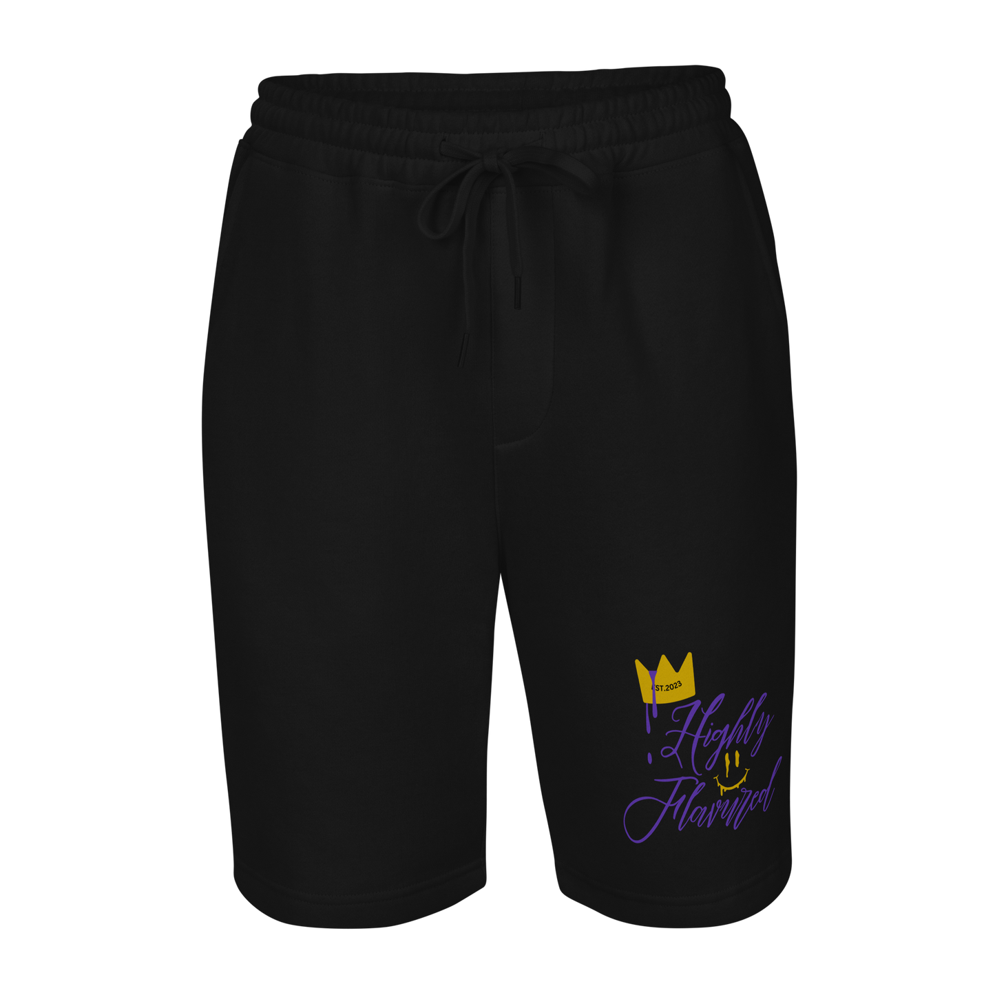 Jordan 12 Retro Black/Purple Fleece Shorts